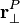 \mathbf{r}_\bot^{P}